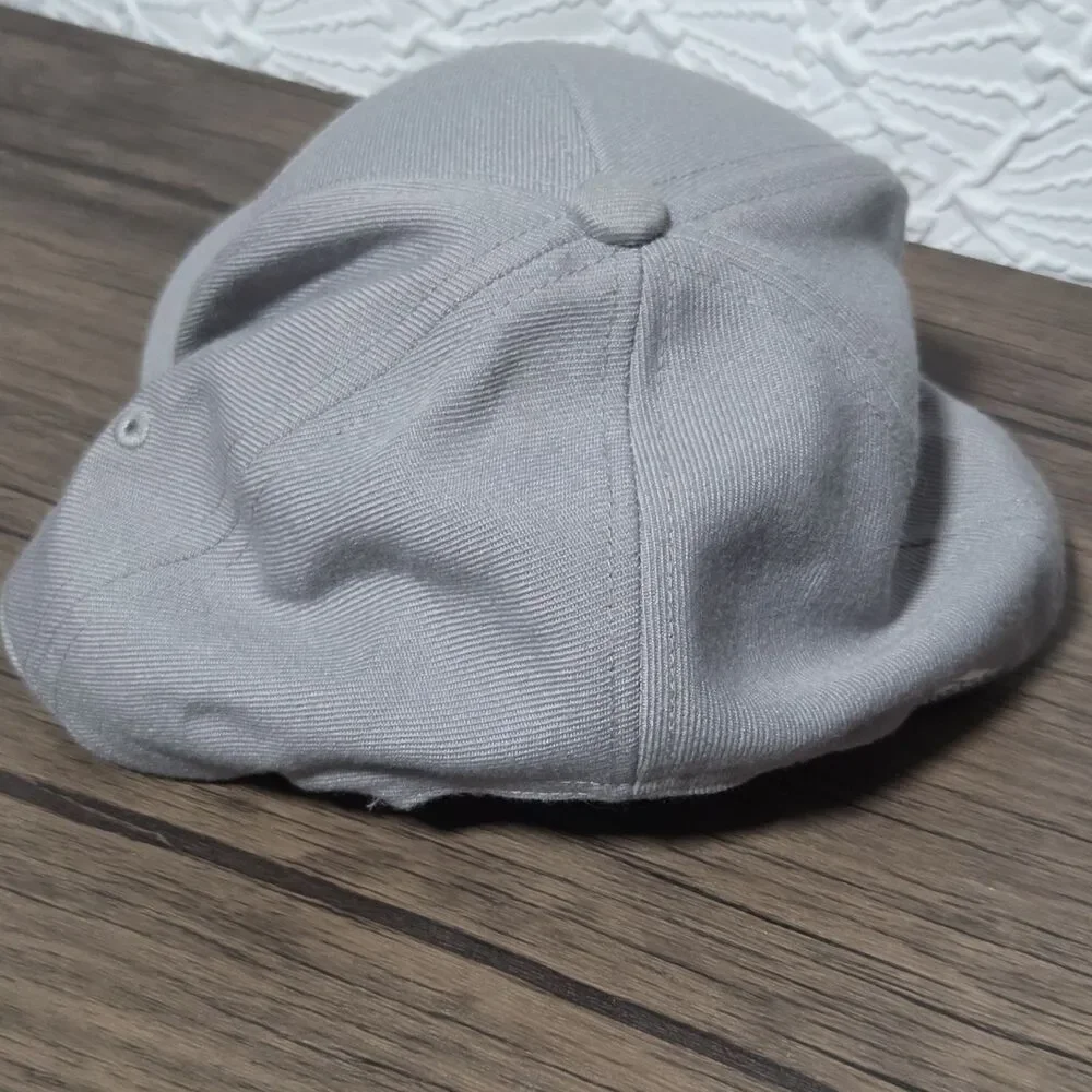 Adidas Real Madrid Grey Anthem Snapback Cap Hat NWOT Official Soccer Football OS